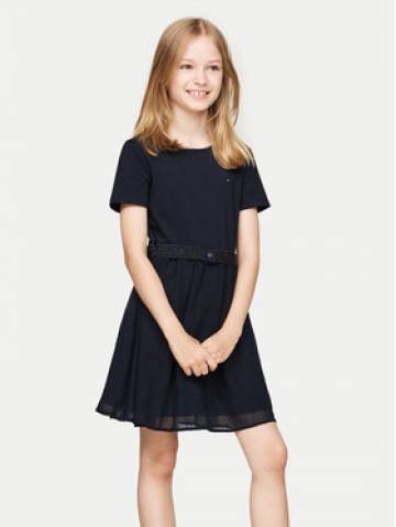 Tommy Hilfiger Повсякденна сукня KG0KG08197 D Cиній Regular Fit Tommy Hilfiger Повсякденна сукня KG0KG08197 D Cиній Regular Fit