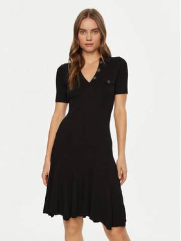 Guess Трикотажна сукня W5RK18 Z2U00 Чорний Regular Fit Guess Трикотажна сукня W5RK18 Z2U00 Чорний Regular Fit