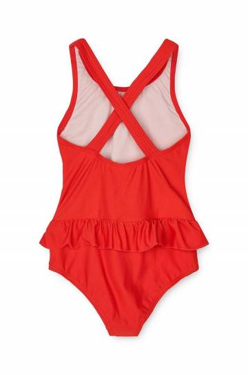 Детский слитный купальник Liewood цвет красный