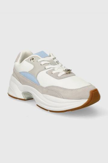 Кроссовки Tommy Hilfiger CHUNKY FEMININE RUNNER HARDWARE цвет серый FW0FW07703 Кроссовки Tommy Hilfiger CHUNKY FEMININE RUNNER HARDWARE цвет серый FW0FW07703