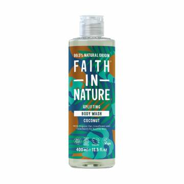 Гель для душа Faith In Nature Uplifting Body Wash с кокосом, 400 мл