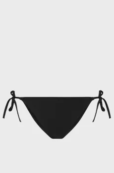 Женские черные трусики от купальника STRING SIDE TIE BIKINI Черный XS Calvin Klein KW0KW02627