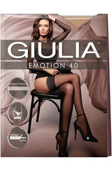 Чулки женские Giulia Emotion 40 DEN, Diano, размер 3/4