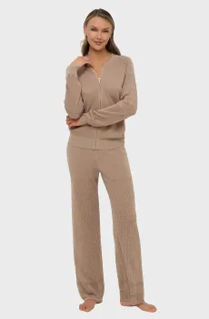 Женский бежевый кардиган Бежевый 42 MARC&ANDRE S25-00LS0414