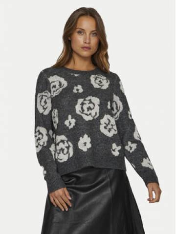 Vila Светр Siya 14099841 Сірий Regular Fit Vila Светр Siya 14099841 Сірий Regular Fit