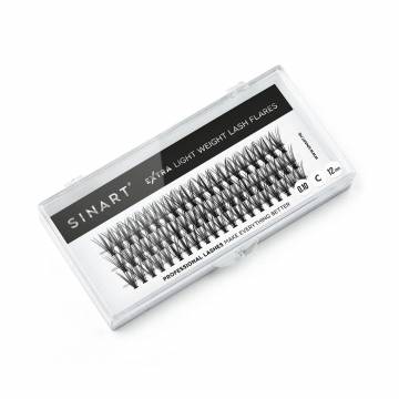 Накладные ресницы пучковые Sinart Eye Lashes Pro, 20D, C, 12 мм Накладные ресницы пучковые Sinart Eye Lashes Pro, 20D, C, 12 мм