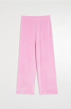 Штани прямого крою - рожевий