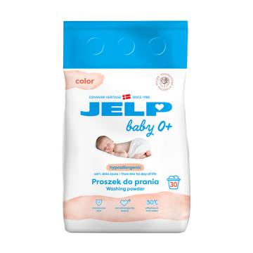 Гипоаллергенный стиральный порошок JELP для цветного белья, 30 стирок, 2.25 кг Гипоаллергенный стиральный порошок JELP для цветного белья, 30 стирок, 2.25 кг