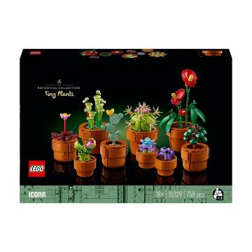 Конструктор LEGO Icons Botanical Collection Tiny Plants 758 деталей, от 18 лет (10329)