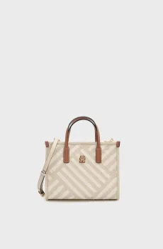 Женская бежевая сумка CITY MINI Бежевый ONESIZE Tommy Hilfiger AW0AW18393