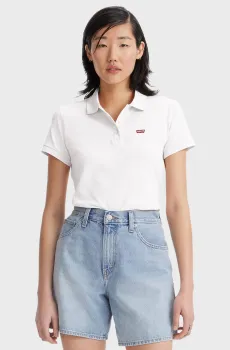 Женское белое поло Белый L Levi’s® 52599;0000