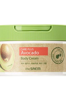 Крем для тела The Saem Natural Daily Avocado Body Cream с экстрактом авокадо, 300 мл