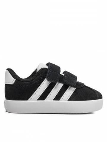 adidas Снікерcи VL Court 3.0 ID9158 Чорний adidas Снікерcи VL Court 3.0 ID9158 Чорний