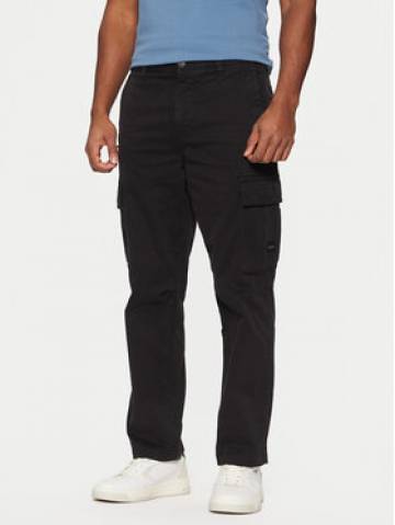 BOSS Штани з тканини Sisla-7 50523149 Чорний Regular Fit BOSS Штани з тканини Sisla-7 50523149 Чорний Regular Fit