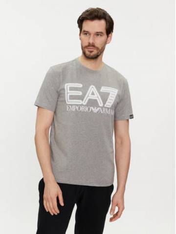 EA7 Emporio Armani Футболка 3DPT37 PJMUZ 3905 Сірий Regular Fit EA7 Emporio Armani Футболка 3DPT37 PJMUZ 3905 Сірий Regular Fit