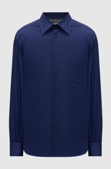 Синяя рубашка