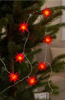 Різдвяні LED-ліхтарики - червоний