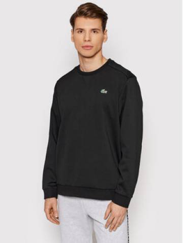 Lacoste Світшот SH9604 Чорний Regular Fit Lacoste Світшот SH9604 Чорний Regular Fit