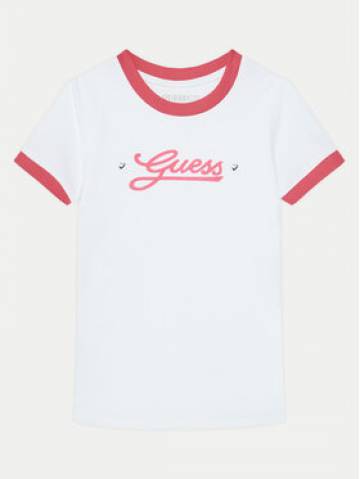 Guess Футболка J5RI11 K6YW4 Білий Regular Fit Guess Футболка J5RI11 K6YW4 Білий Regular Fit