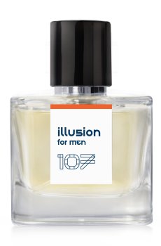 Ellysse Illusion 107 Парфюмированная вода мужская, 60 мл