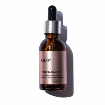 Сквалан оливковий 100% Hillary Olive Squalane Oil, 30 мл Сквалан оливковий 100% Hillary Olive Squalane Oil, 30 мл