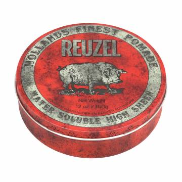 Помада для укладки волос Reuzel Red Pomade Water Soluble High Sheen, 340 г Помада для укладки волос Reuzel Red Pomade Water Soluble High Sheen, 340 г