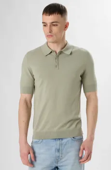 Мужское оливковое поло Оливковый XL HUGO 50536672;337