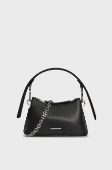 Женская черная сумка CK NATURAL MINI BAG Черный ONESIZE Calvin Klein K60K611081