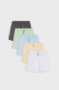 Бавовняні шорти 5 pack - пильно-зелений