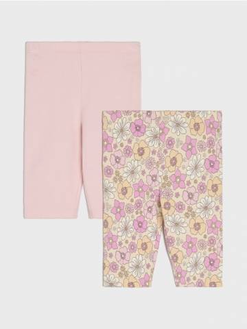 Легінси, 2 пари - нюдовий