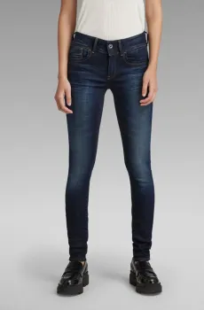 Женские темно-синие джинсы Lynn Mid Skinny Синий 25-32 G-Star RAW 60885,6131
