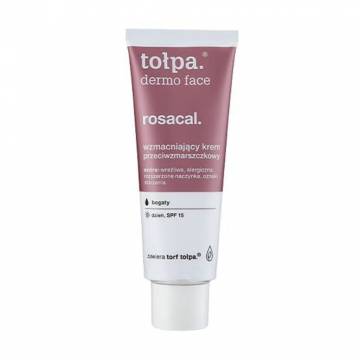 Укрепляющий крем для лица Tolpa Dermo Face Rosacal. SPF 15 против морщин, 40 мл