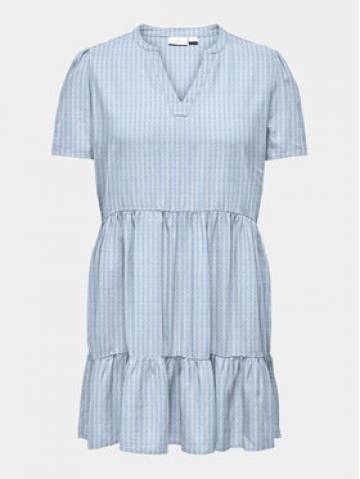 ONLY Carmakoma Літня сукня Cartiri 15311976 Блакитний Regular Fit ONLY Carmakoma Літня сукня Cartiri 15311976 Блакитний Regular Fit