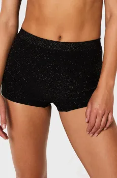 Женские черные трусики-шортики AMANDE Черный L Etam 6549231