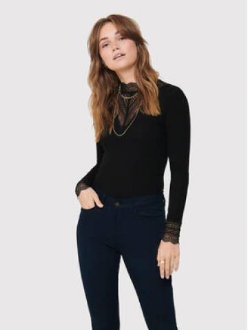 ONLY Блузка Tilde 15207788 Чорний Regular Fit ONLY Блузка Tilde 15207788 Чорний Regular Fit