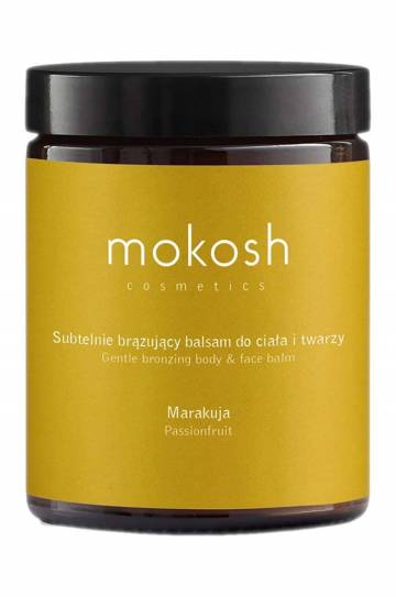 Деликатно-бронзирующий лосьон для лица и тела Mokosh Marakuja 180 ml Деликатно-бронзирующий лосьон для лица и тела Mokosh Marakuja 180 ml