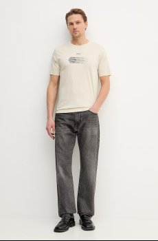 Хлопковая футболка BOSS Green TS_Unity