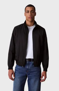 Мужская черная куртка LS PADDED HARRINGTON Черный S Calvin Klein Jeans LV04RC516G