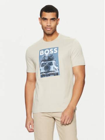 BOSS Футболка Te_Mextour 50535079 Бежевий Regular Fit BOSS Футболка Te_Mextour 50535079 Бежевий Regular Fit