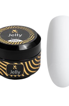 Строительный гель-желе для ногтей F.O.X Jelly, Cover Milky, 15 мл