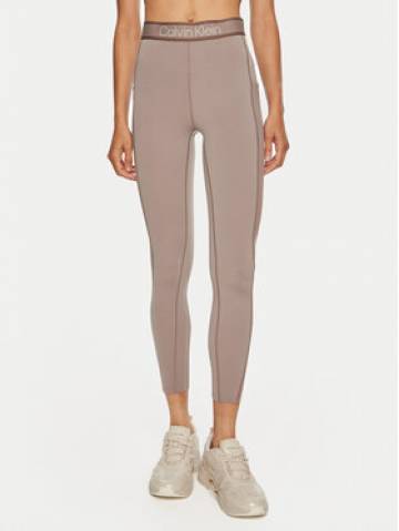 Calvin Klein Performance Легінси 00GWF4L608 Бежевий Slim Fit Calvin Klein Performance Легінси 00GWF4L608 Бежевий Slim Fit