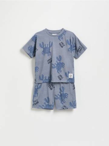 Reserved - Бавовняний комплект - світло-блакитний - 5199S-50X