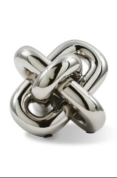 Декоративная фигурка Pols Potten moving silver 26 x 24 x 19 cm