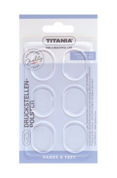 Набор вставок-вкладок в обувь Titania от точечного давления на ступни ног, 6 шт