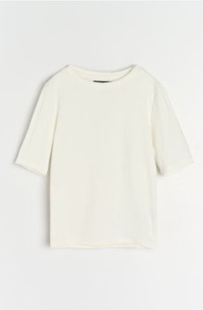 Футболка з короткими рукавами - кремовий