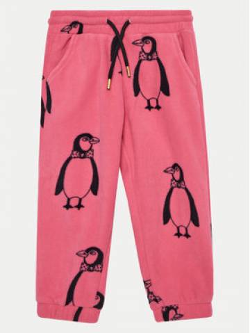 Mini Rodini Спортивні штани Penguin 1100009228 Рожевий Regular Fit Mini Rodini Спортивні штани Penguin 1100009228 Рожевий Regular Fit
