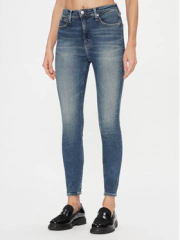 Calvin Klein Jeans Джинси High Rise Super Skinny Ankle J20J222146 Голубий Skinny Fit Calvin Klein Jeans Джинси High Rise Super Skinny Ankle J20J222146 Голубий Skinny Fit