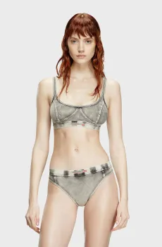 Женский серый топ KASSIE-DNM Серый S Diesel A17570 0SHAN