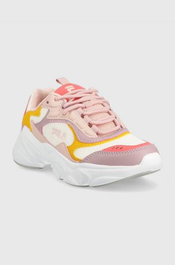 Детские кроссовки Fila Collene цвет розовый Детские кроссовки Fila Collene цвет розовый