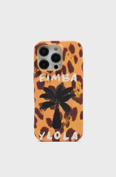 Женский оранжевый чехол с узором для iPhone 16 Pro Оранжевый ONESIZE Bimba Y Lola 261BAFT06.28100